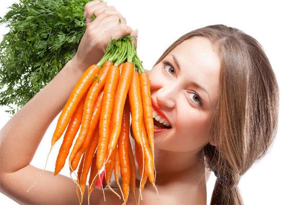 هویج (رژیم غذایی و پوست)